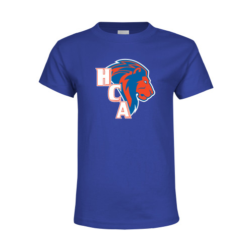  Youth Royal T Shirt - HCA Lion 3 Color