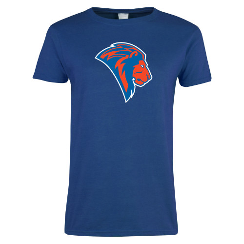  Womens Royal Short Sleeve Tee - Lion Head