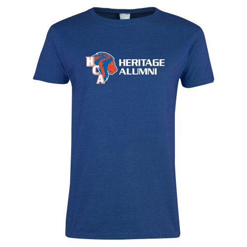  Womens Royal Short Sleeve Tee - Alumni