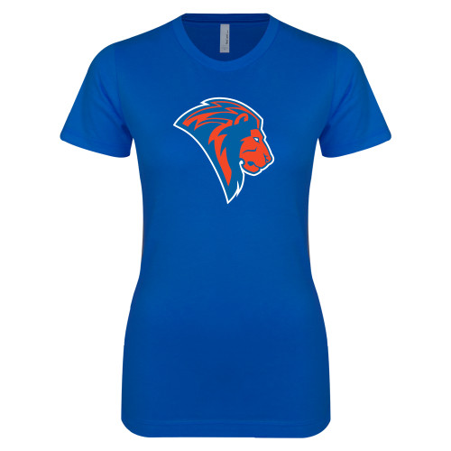  Next Level Womens Royal Boyfriend Tee - Lion Head