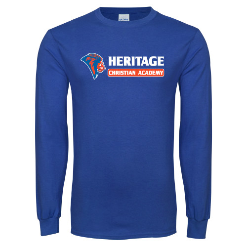  Royal Long Sleeve T Shirt - HCS Horizontal