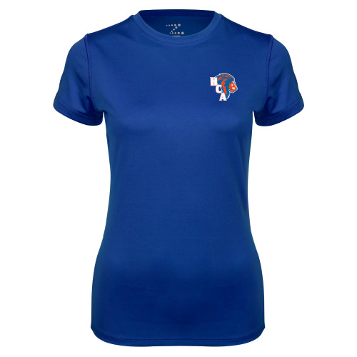  Womens Royal Performance Tee - HCA Lion