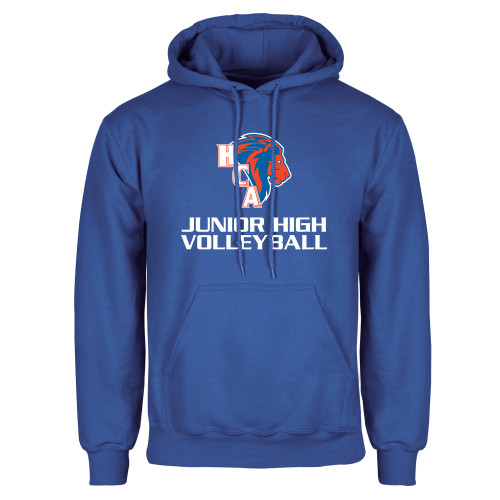  Royal Fleece Hoodie - Junior High Volleyball