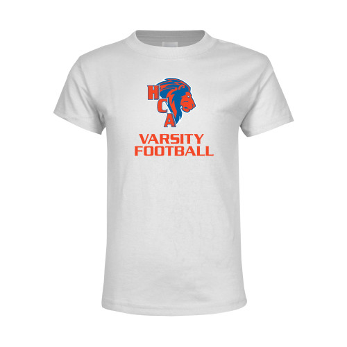  Youth White T Shirt - Varsity Football