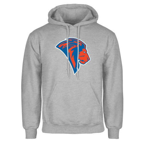  Grey Fleece Hoodie - Lion Head