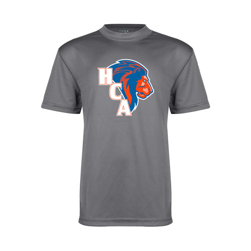 Main Image for  Youth Performance Grey Concrete Tee