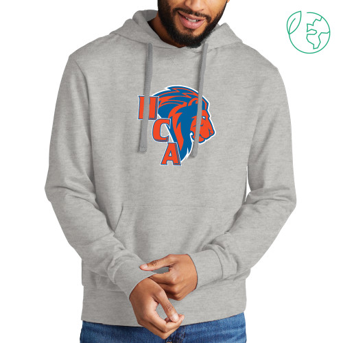  Allmade Light Grey Organic French Terry Pullover Hoodie - HCA Lion 3 Color