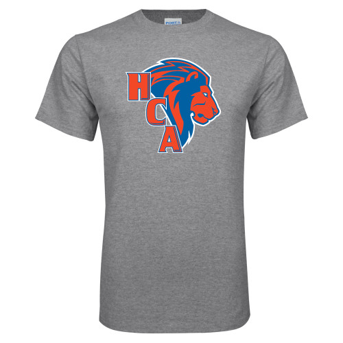  Grey T Shirt - HCA Lion 3 Color