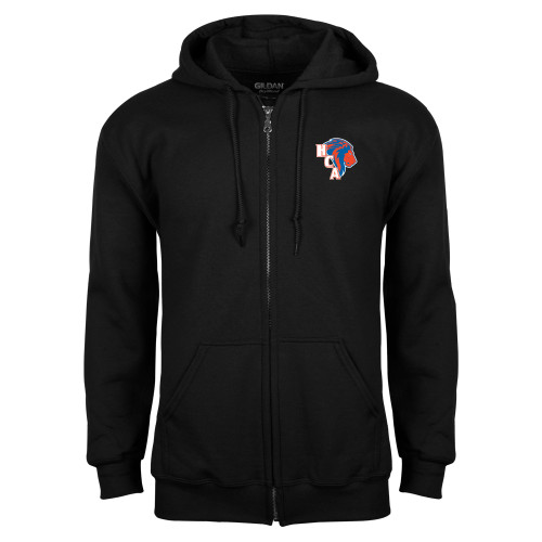  Black Fleece Full Zip Hoodie - HCA Lion 3 Color