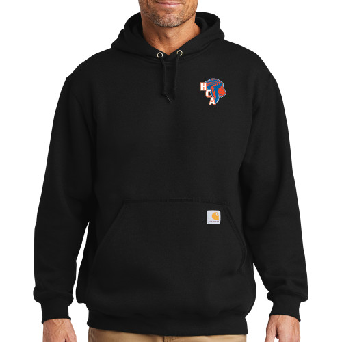  Carhartt Black Midweight Hoodie - HCA Lion 3 Color