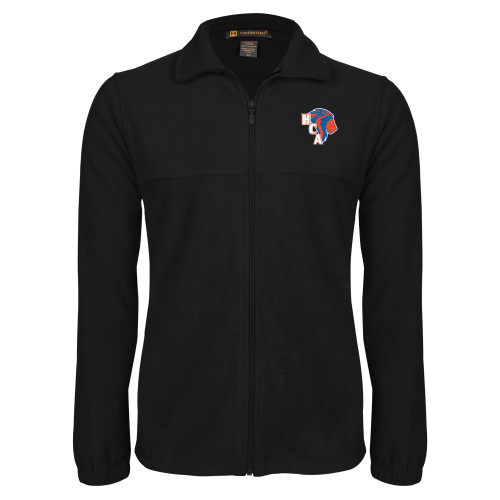  Black Fleece Full Zip Jacket - HCA Lion 3 Color