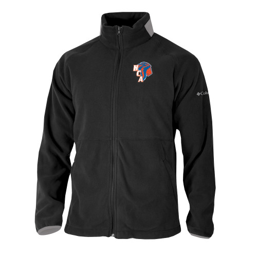  Columbia Black Everest Ridge Fleece Full Zip Jacket - HCA Lion 3 Color
