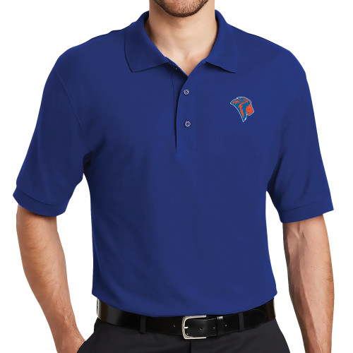  Royal Silk Touch Polo - Lion Head