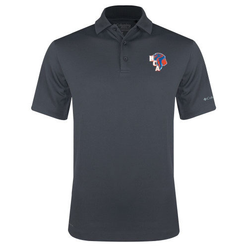  Columbia Charcoal Omni Wick Drive Polo - HCA Lion 3 Color