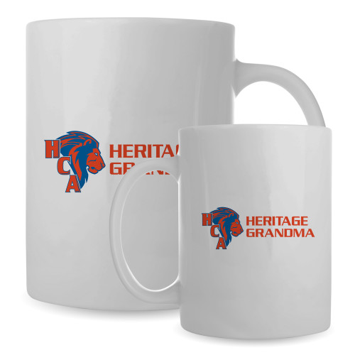  Full Color White Mug 15oz - Grandma