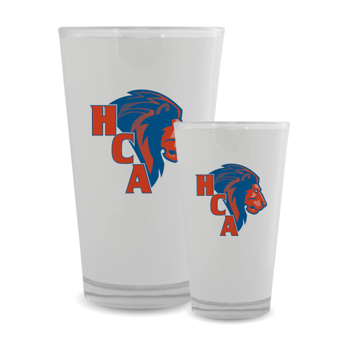  Full Color Glass 17oz - HCA Lion