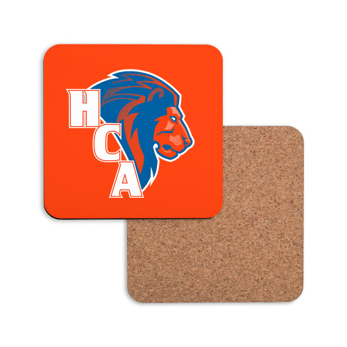  Hardboard Coaster w/Cork Backing - HCA Lion