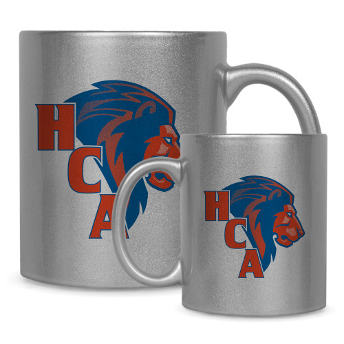  Full Color Silver Metallic Mug 11oz - HCA Lion