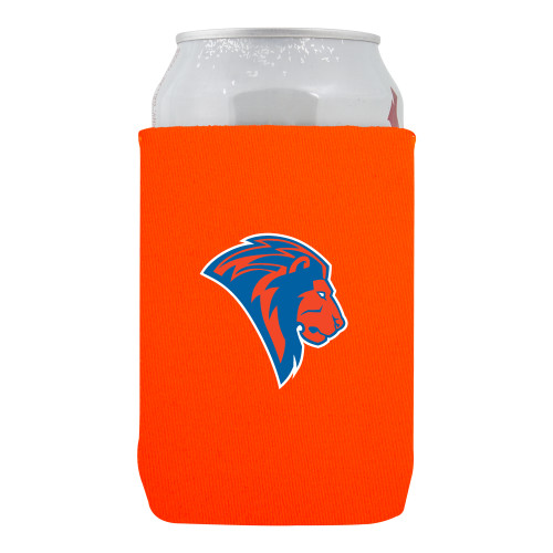  Neoprene Orange Can Holder - Lion Head