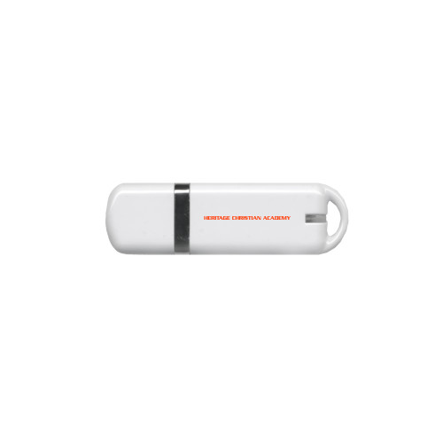  USB White Pen Drive 4G - Heritage Christian Academy Flat
