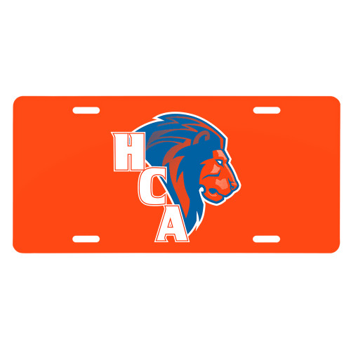  License Plate - HCA Lion