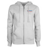 Thumbnail image for  ENZA Womens White Fleece Full Zip Hoodie