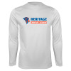Thumbnail image for  White Performance Long Sleeve Shirt