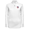 Thumbnail image for  Syntrel Womens White Interlock 1/4 Zip