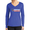 Thumbnail image for  Womens Royal Performance Long Sleeve V Neck Shirt