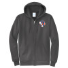 Thumbnail image for  Extended Charcoal Fleece Full Zip Hoodie