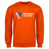 Thumbnail image for  Orange Fleece Crew