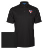 Thumbnail image for  Black Performance Fine Jacquard Polo