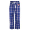 Thumbnail image for  Royal/White Flannel Pajama Pant