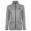 Thumbnail image for  Womens Grey Heather Fleece Jacket