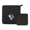 Thumbnail image for  Quilted Canvas Black Pot Holder