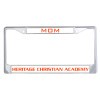 Thumbnail image for  Mom Metal License Plate Frame in Chrome