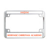 Thumbnail image for  Metal Motorcycle License Plate Frame in Chrome