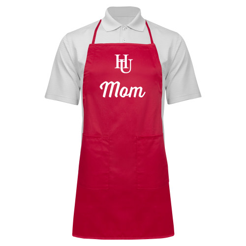  Full Length Red Apron - Mom