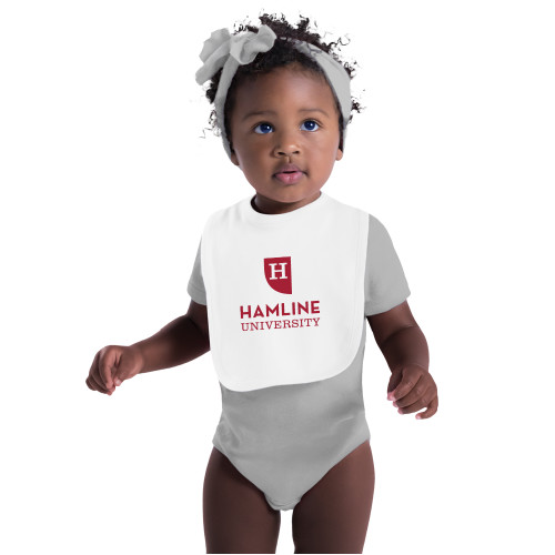  White Baby Bib - Primary