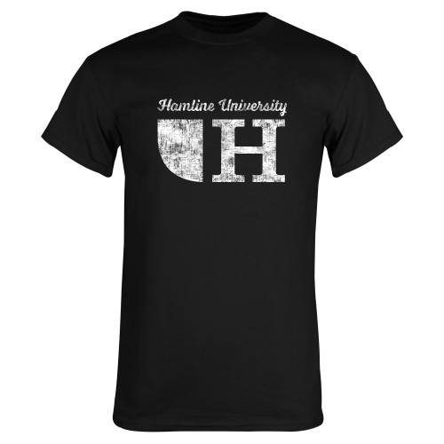  Black T Shirt - H Dist.