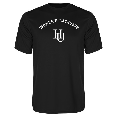  Black Performance Tee - Womens Lacrosse