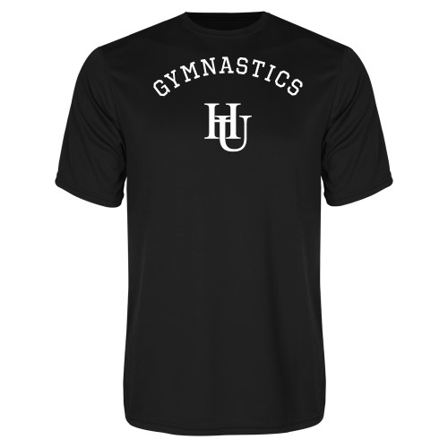  Univ Black Performance Tee - Gymnastics