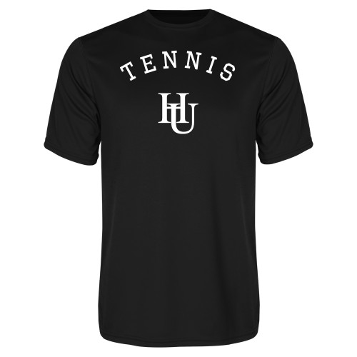 Univ Black Performance Tee - Tennis