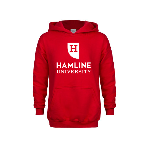  Youth Red Fleece Hoodie - Primary