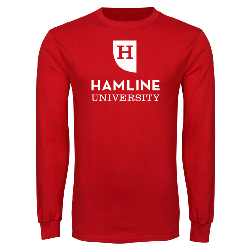  Red Long Sleeve T Shirt - Primary