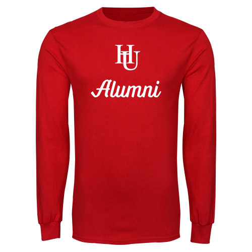  Red Long Sleeve T Shirt - Alumni