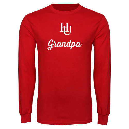  Red Long Sleeve T Shirt - Grandpa