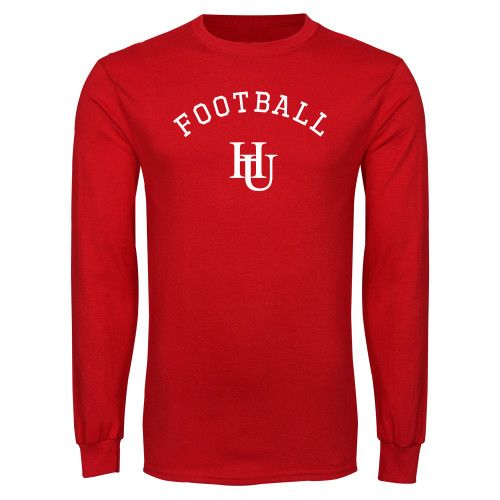  Red Long Sleeve T Shirt - Football
