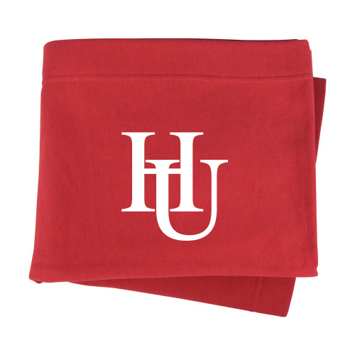  Univ Red Sweatshirt Blanket - HU