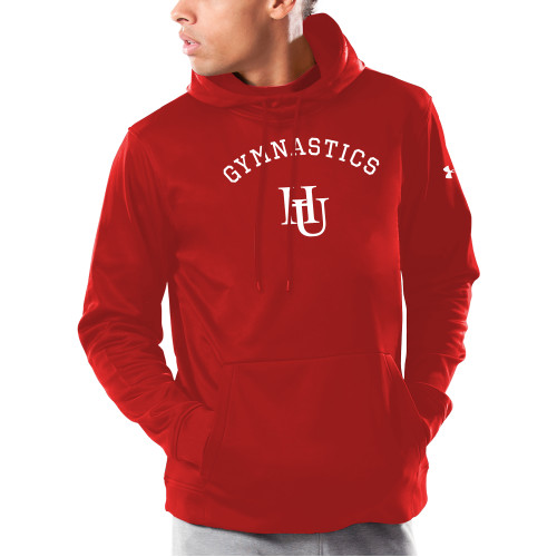  Under Armour Red Armour Fleece Hoodie - Gymnastics